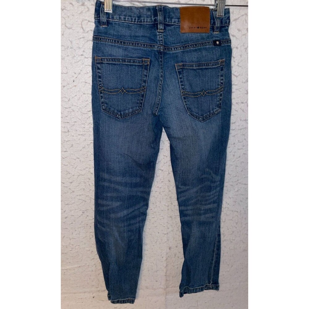 Lucky Brand Jeans Boys Size 8 Blue Authentic Skinny Denim